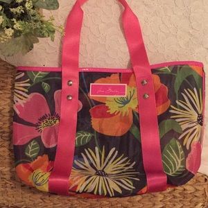 Vera Bradley small mesh tote EUC